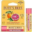 Burt's Bees 100% Natural Moisturizing Lip Balm, Pink Grapefruit with Beeswax & Fruit Extracts, 1 Tube Beauty & Personal Care Burt's Bees