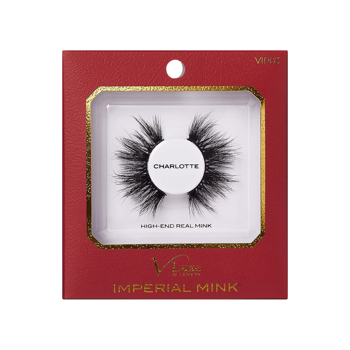 i•ENVY False Lashes, Imperial Mink High-End Eyelashes, Handcrafted Dramatic Natural Lashes, Wispy Fluffy Volume Extension Eyelashes (CHARLOTTE) Beauty & Personal Care i•ENVY