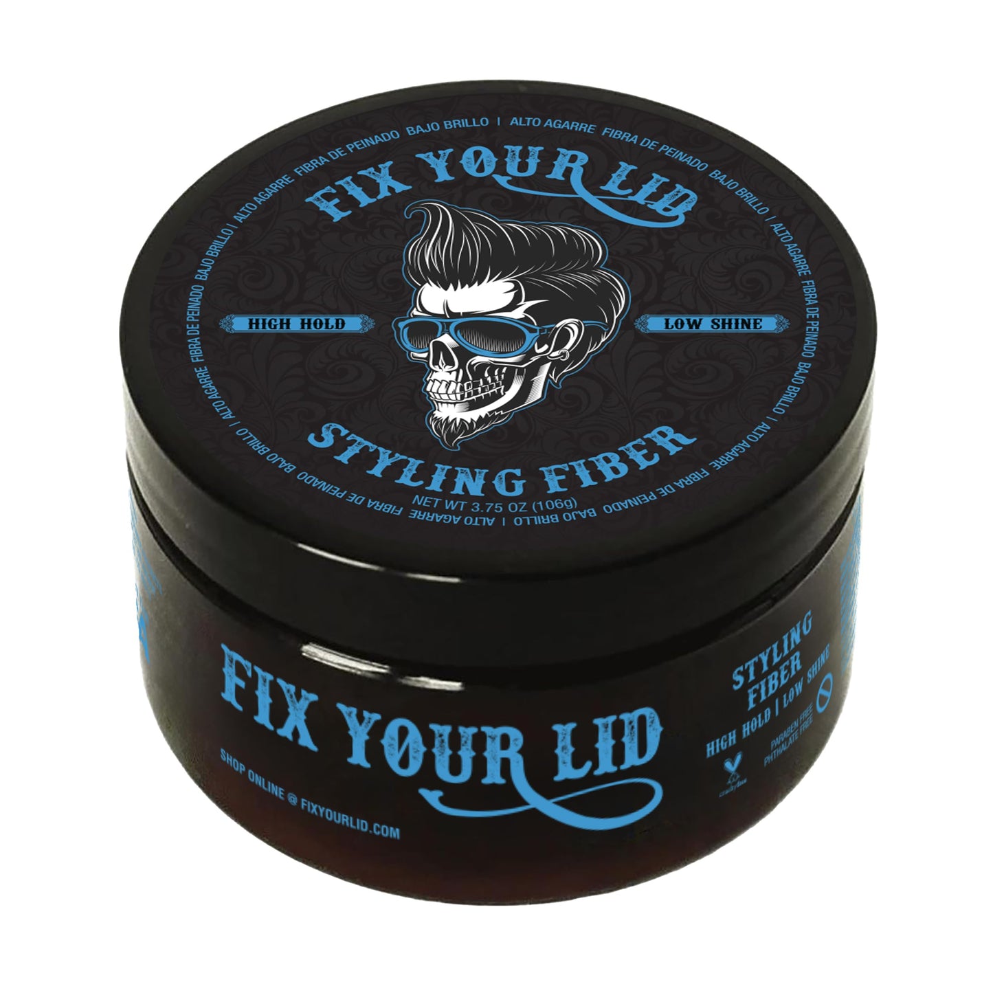 Fix Your Lid Hair Styling Fiber for Men & Boys – High Hold, Low Shine Styling Cream for Short Choppy Hair – Citrus Scent, 3.5 oz Beauty & Personal Care Fix Your Lid