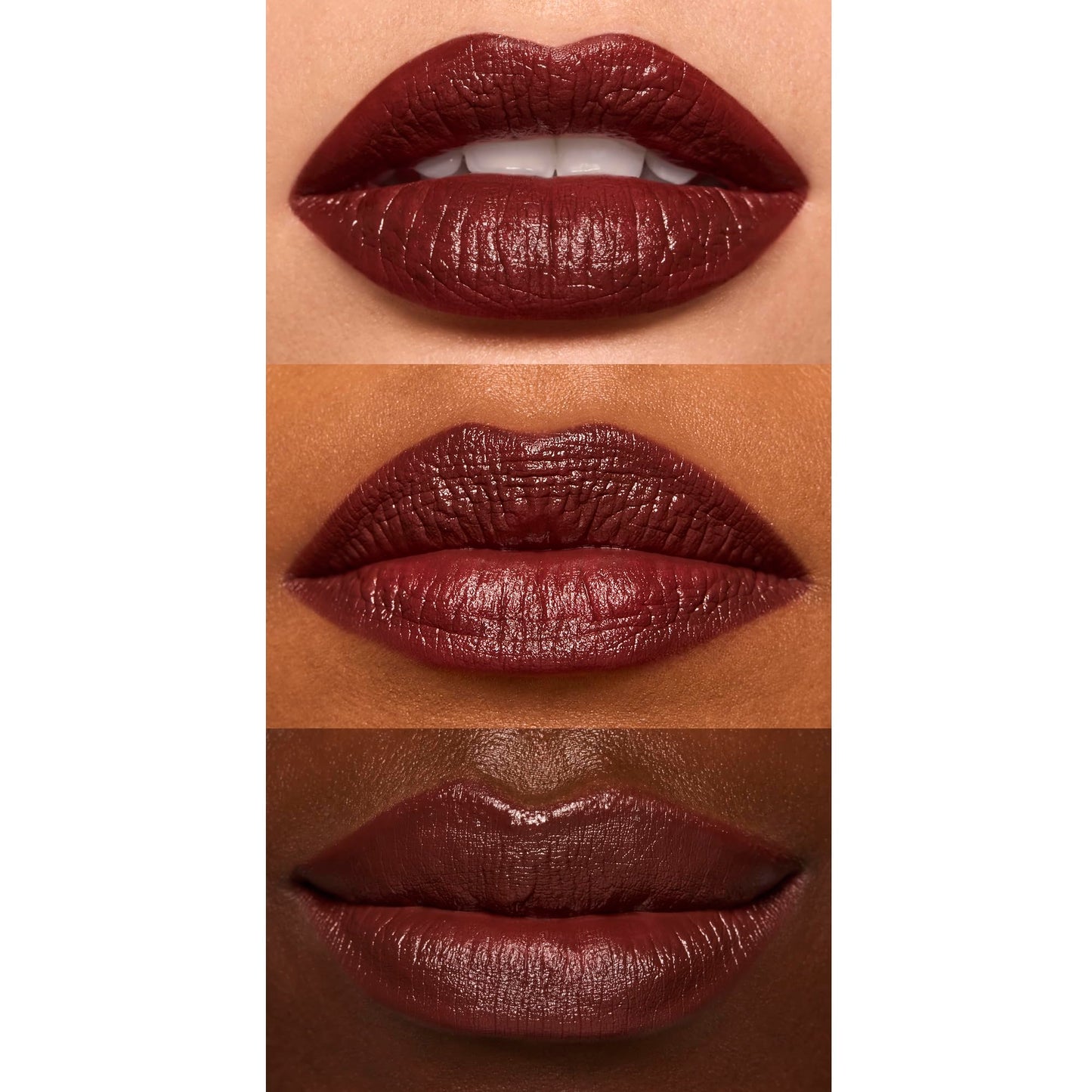 e.l.f. O Face Satin Lipstick, Richly Pigmented, Nourishing & Long-Lasting Creamy Lipstick, Infused With Jojoba, Vegan , After Dark Beauty & Personal Care e.l.f.