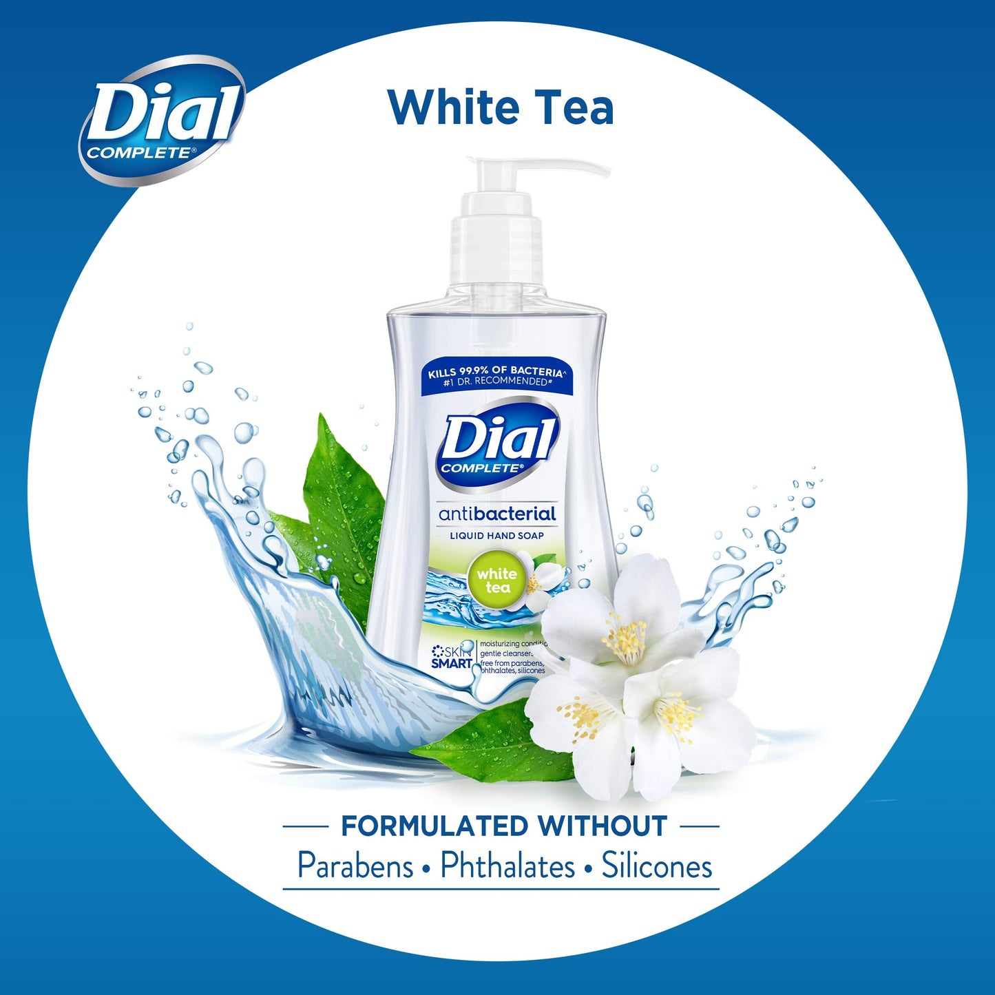 Dial Antibacterial Liquid Hand Soap, White Tea, 7.5 Ounce Beauty & Personal Care Dial