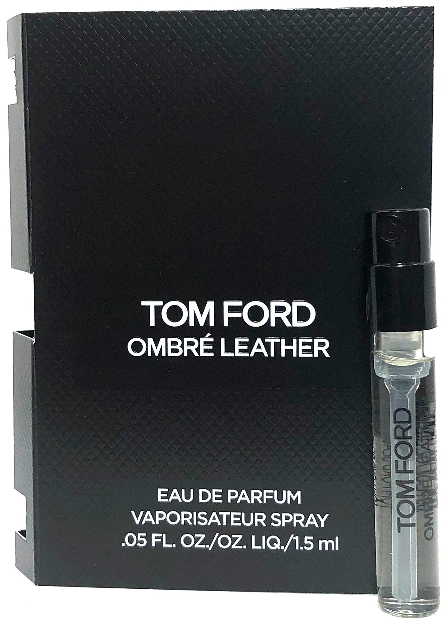 Tom Ford Ombre Leather Eau De Parfum Spray Vial For Men 0.05 Oz / 1.5 ml Sample Size Beauty & Personal Care Tom Ford