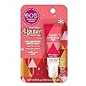 eos Holiday Lip Butter Gift- Candy Cane Swirl Super Balm, 24H Moisture, Stocking Stuffers, 0.35 fl oz Beauty & Personal Care eos