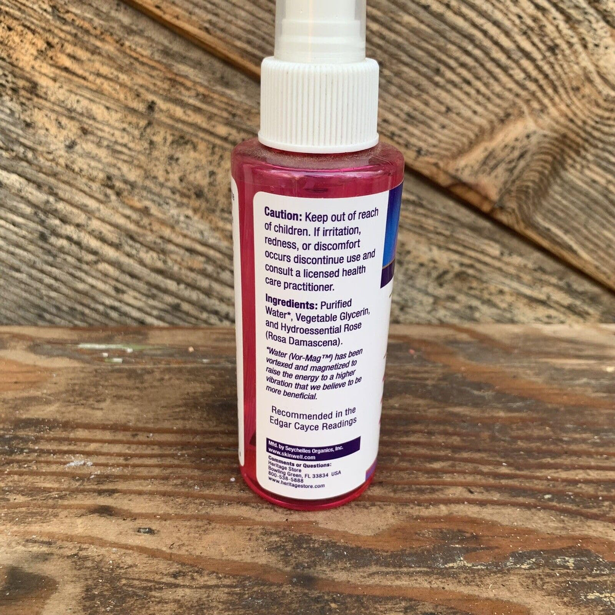 HERITAGE STORE Glyerine & Rosewater 4 oz Liquid Beauty & Personal Care HERITAGE STORE