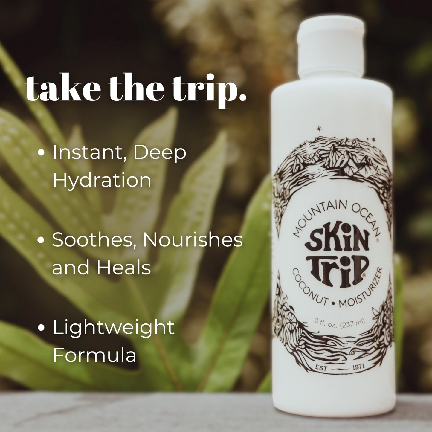 Mountain Ocean The Original Skin Trip Coconut Body Lotion, 8 Oz (Pack of 3), Lightweight, Fast Absorbing Moisturizer, with Coconut Oil, Aloe Vera Beauty & Personal Care Mountain Ocean