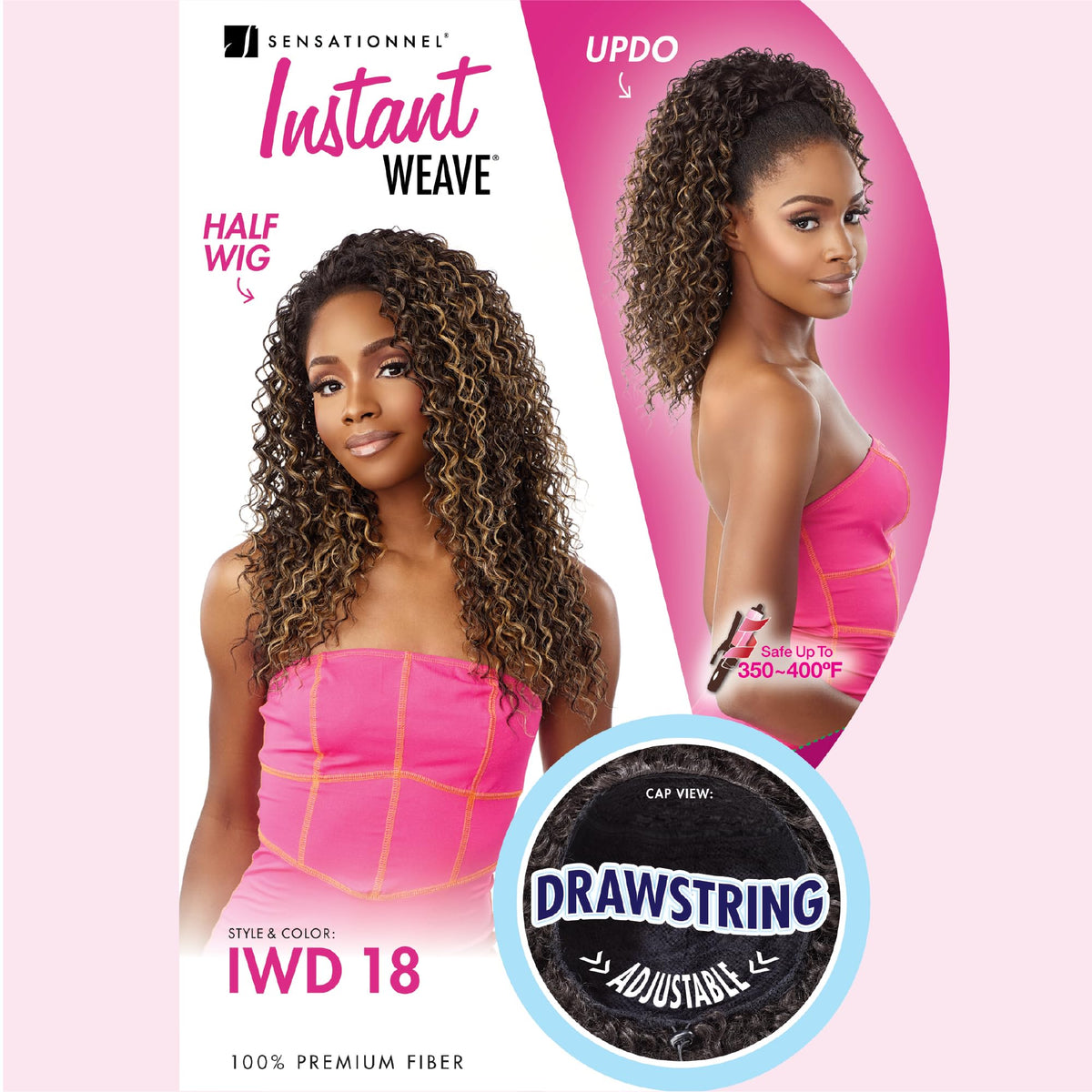 Sensationnel Instant Weave Half Wig-18, TH2/30