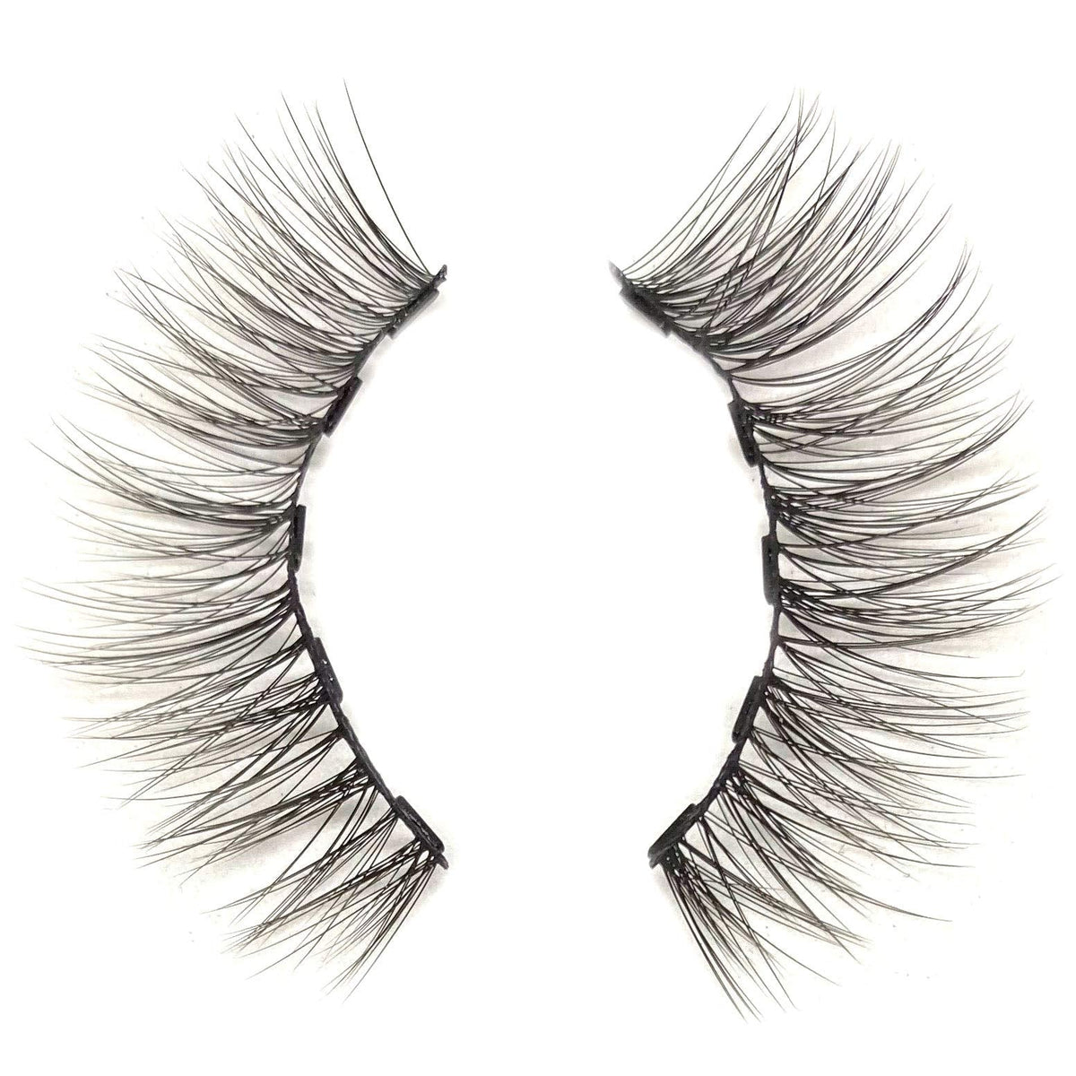 Faux Mink Magnetic Eyelashes Natural Lash, Single Lash for Use with Magnetic Eyeliner, 5 Magnet False Eyelashes Magnetic Lashes Natural Look (Lashes + Beauty & Personal Care Uptown Lashes