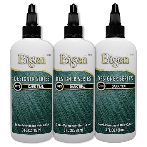 Bigen DT3 Dark Teal Designer Series Semi-Permanent Hair Color (pack of 3) Beauty & Personal Care Bigen