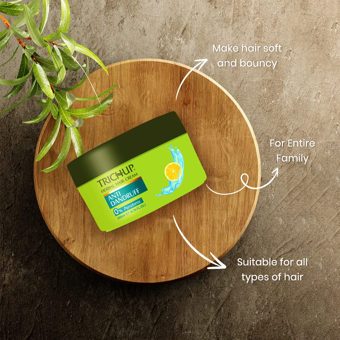 Trichup Anti Dandruff Cream (200ml) Beauty & Personal Care TRICHUP