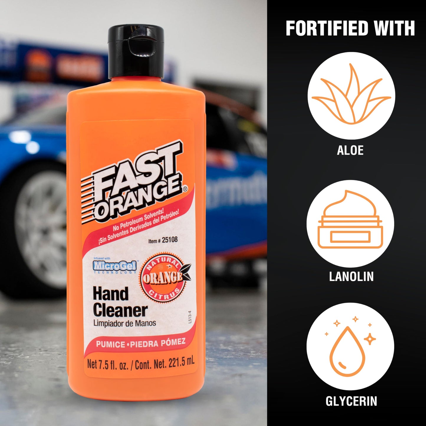 Fast Orange Pumice Hand Cleaner, 7.5-oz. Beauty & Personal Care Fast Orange