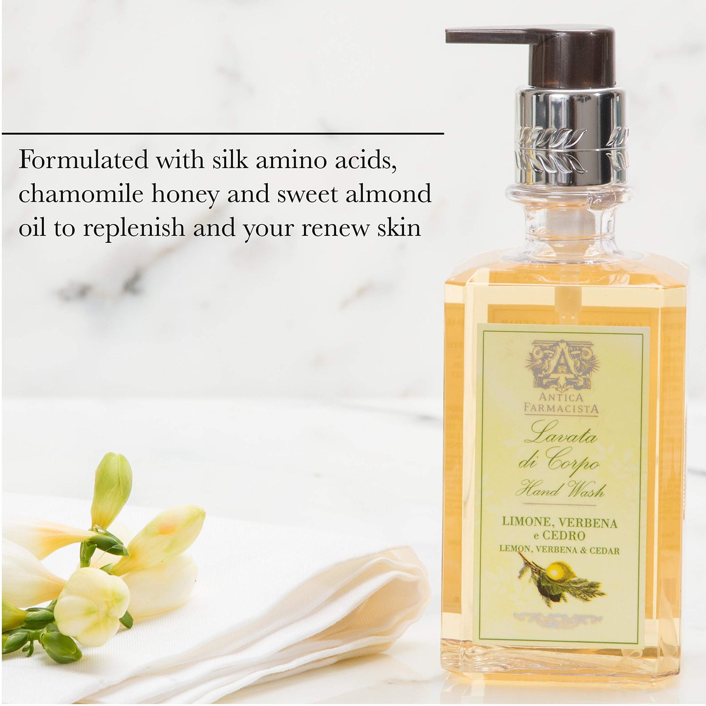 Antica Farmacista Hand & Body Wash - Luxury Nourishing Body Wash - Hydrating Hand Cleansing Wash - Bath & Body Gift - Hana Lei, 10 fl oz Beauty & Personal Care Antica Farmacista