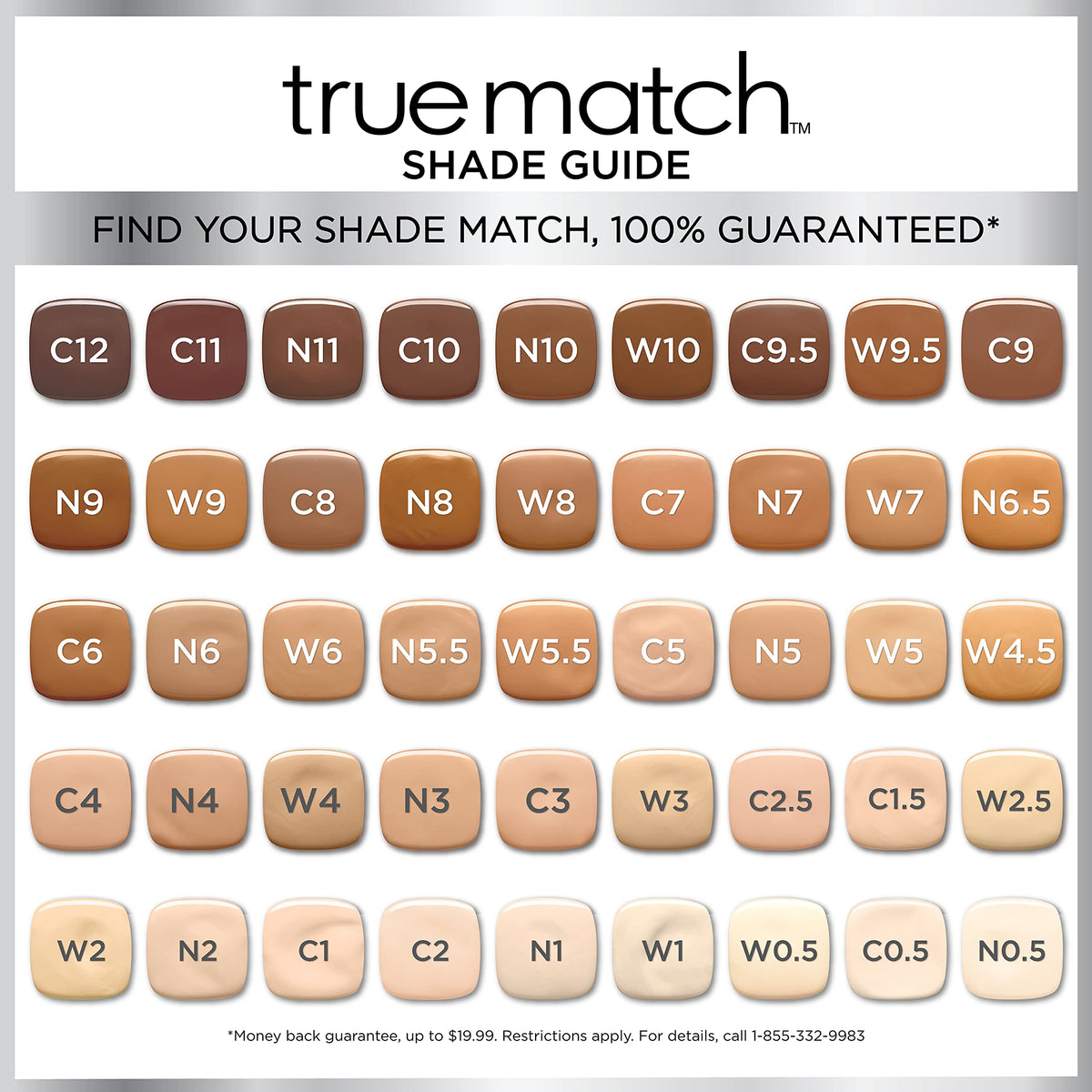 L’Oréal Paris Makeup True Match Super-Blendable Liquid Foundation, Nut Brown C7, 1 Fl Oz,1 Count Beauty & Personal Care L'Oreal Paris