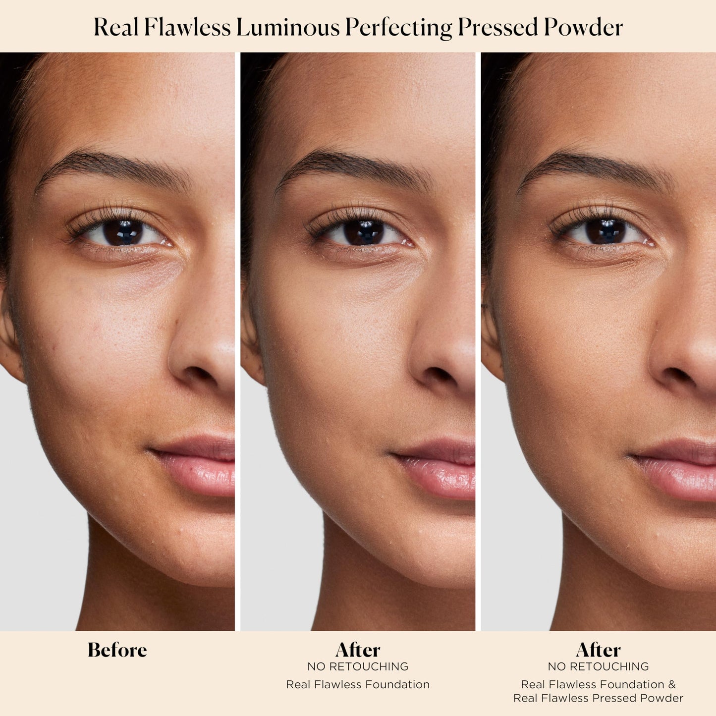 Laura Mercier Real Flawless Luminous Perfecting Talc-Free Pressed Finishing Powder, Creamy Formula, Light Coverage, Natural Luminous Finish, Enlivens Beauty & Personal Care Laura Mercier