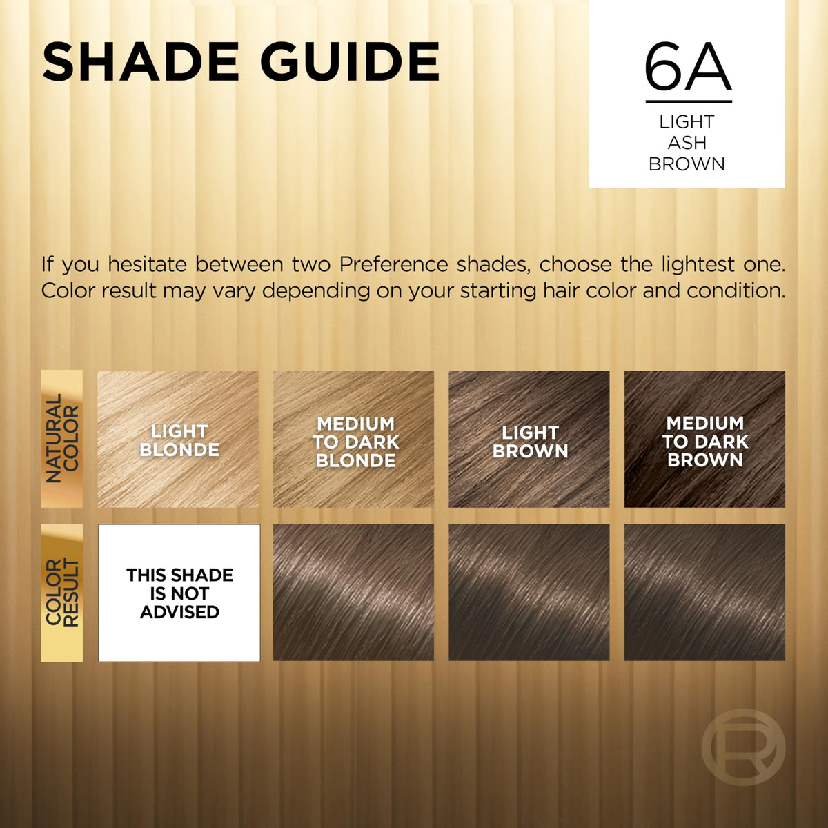 L’Oreal ParisSuperior Preference - 6A Light Ash Brown (Cooler) 1 Each (Pack of 2)