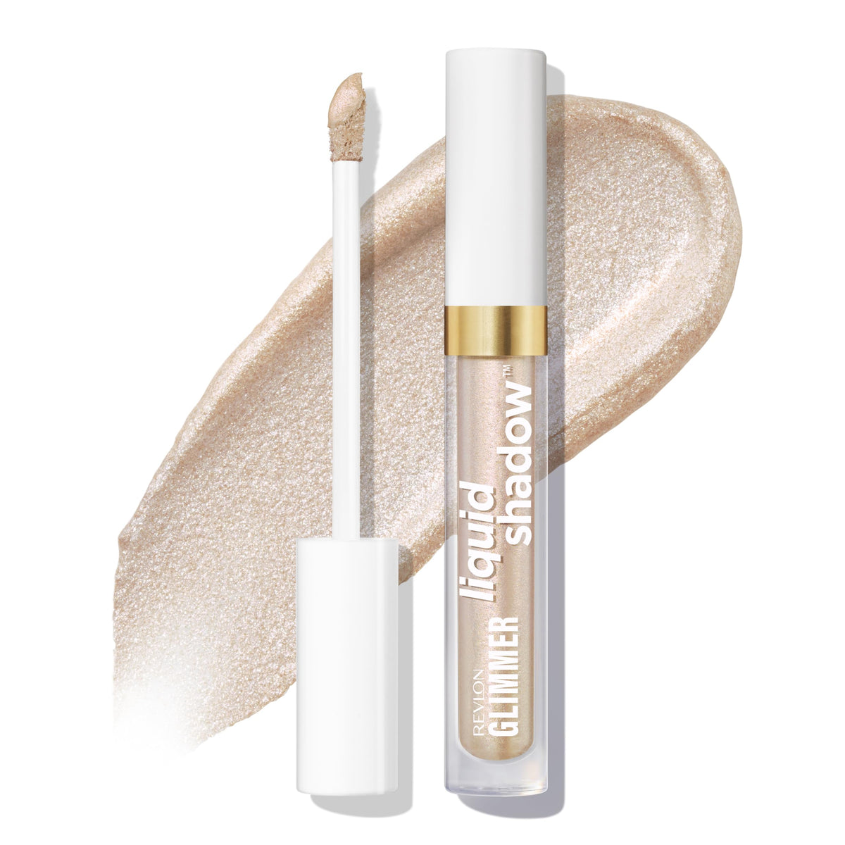 REVLON Glimmer Liquid Shadow, Smudge-Proof Shimmer Eyeshadow Makeup, Long Lasting, High Pigment, 206 UFGlo Beauty & Personal Care REVLON