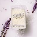 Scrubby Soap - Goats Milk & Lavender - Scented Natural Soap Infused Scrubber - Exfoliating and Hydrating Bath & Body Bar Beauty & Personal Care Scrubby