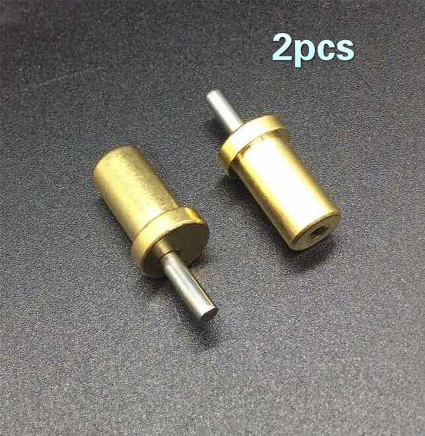 DELFIT Hobby Torque 2pcs Hole 2.0mm Copper Head, for Motor Eccentric Wheel Shaft, Hair Clipper Shear Clipper Motor Shaft Wheel Engine Science Beauty and Personal Care DELFIT