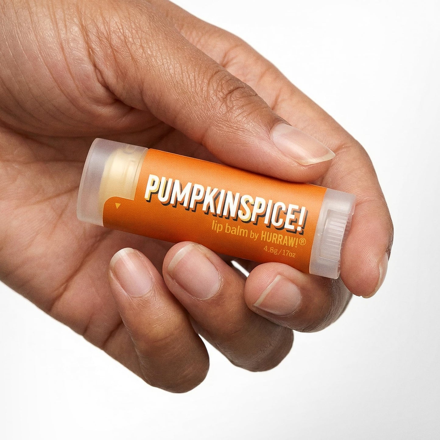 Hurraw! Pumpkin Spice Lip Balm: Organic, Certified Vegan, Cruelty and Gluten Free. Non-GMO, 100% Natural Ingredients. Bee, Shea, Soy and Palm Free. Beauty & Personal Care HURRAW!