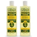 Clubman Country Club Shampoo - pH Balanced, Enriched with Panthenol for Thicker Hair, Natural Hair Thickener for Men, 16 oz Pack of 2 Beauty & Personal Care Clubman