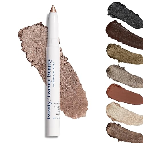 twenty/twenty beauty Visionary Eye Shadow Stick - Shimmer Cream Eye Shadow Pencil - Safe for Sensitive Eyes - Ophthalmologist Developed - Vegan Beauty & Personal Care twenty/twenty beauty