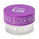 Lux Collection Edge Control Gel for 4C Hair - 48 Hour Maximum Hold Edge Control, Edge Lux with Castor Oil, Keratin & Biotin, Non-Flaking Styling Gel Beauty & Personal Care Lux Collection