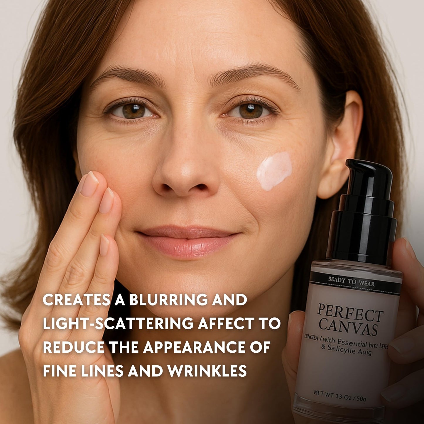 Ready to Wear Perfect Canvas Primer - Reduces Fine Wrinkles Anti Oxidants Anti Aging Skin Primer for Makeup Made in USA Beauty & Personal Care Ready To Wear
