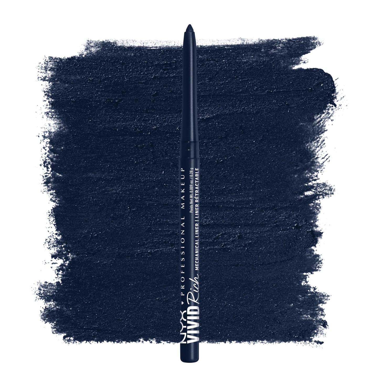 NYX PROFESSIONAL MAKEUP Mechanical Eye Pencil, Vivid Rich Mechanical, Creamy Retractable Eyeliner - Sapphire Bling, Deep Blue Eyeliner Beauty & Personal Care NYX PROFESSIONAL MAKEUP