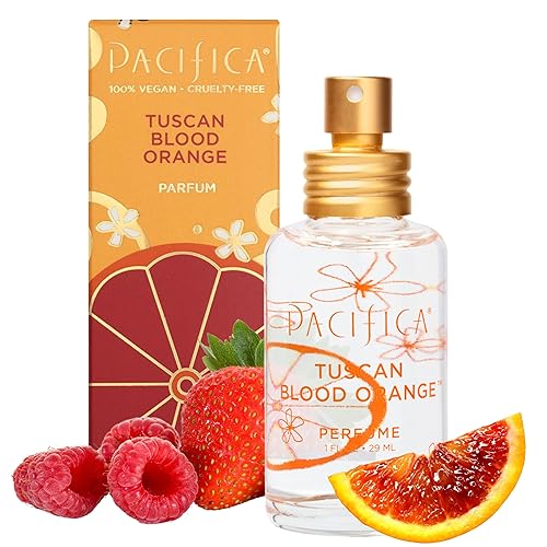 Pacifica Tuscan Blood Orange Perfume Spray for Women - Vegan, Cruelty-Free, Made in USA Beauty & Personal Care Pacifica