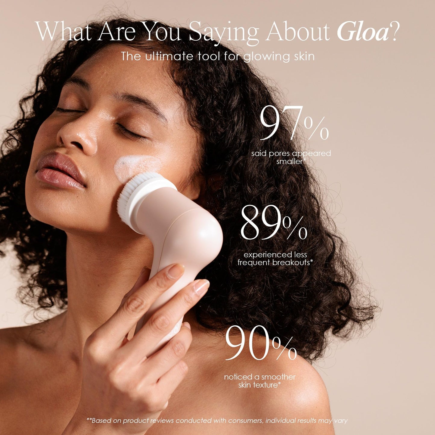 Gloa Face and Body Cleansing Brush by Project E Beauty - 3 Cleaning Brushes - Pore Cleaner - Scrub Brushes for Cleaning - Exfoliate for Face & Body Beauty and Personal Care Project E Beauty
