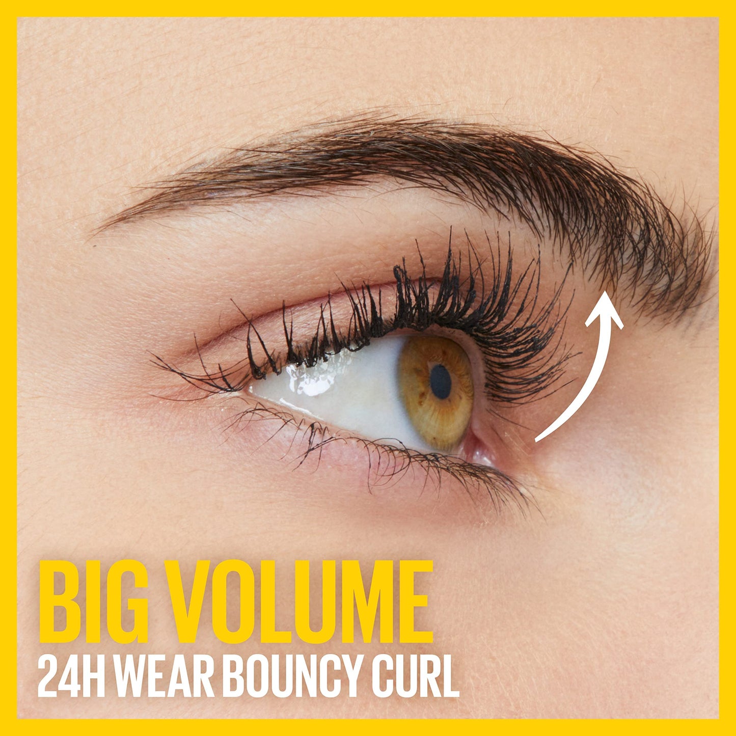 Maybelline Volum' Express Colossal Curl Bounce Waterproof Curling Mascara, Very Black, 1 Count Beauty & Personal Care MAYBELLINE