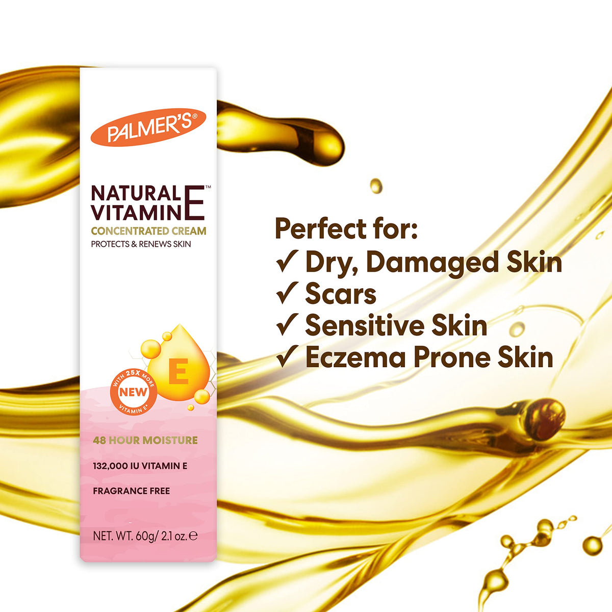 Palmer's Natural Vitamin E Concentrated Cream, 2.1 Ounce Beauty & Personal Care Palmer's