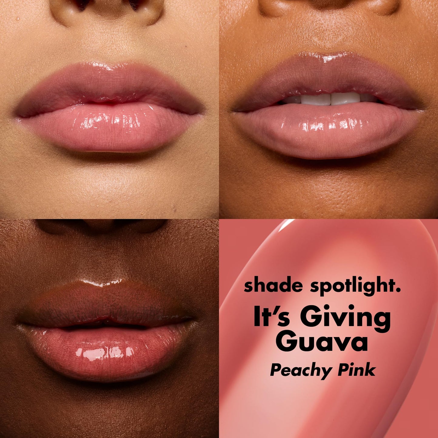 e.l.f. Glow Reviver Lip Oil, Nourishing Tinted Lip Oil For A High-shine Finish, Infused With Jojoba Oil, Vegan & Cruelty-free, It's Giving Guava Beauty & Personal Care e.l.f.