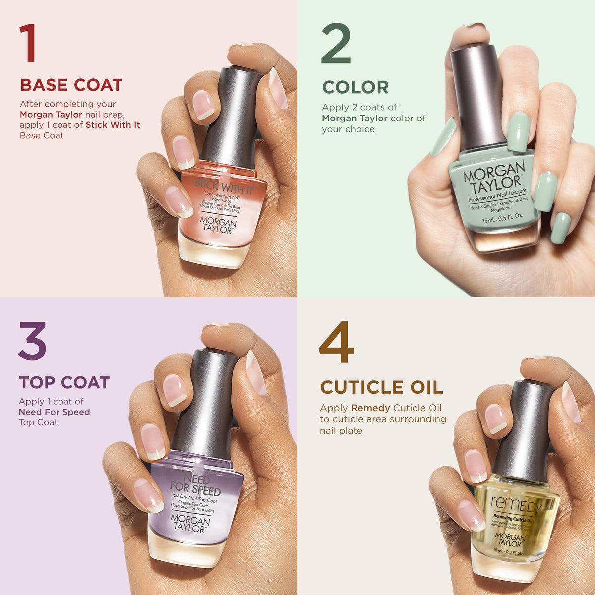 Morgan Taylor Shake Up The Magic! Collection Lacquer Nail Polish - The Shake Up, 15mL