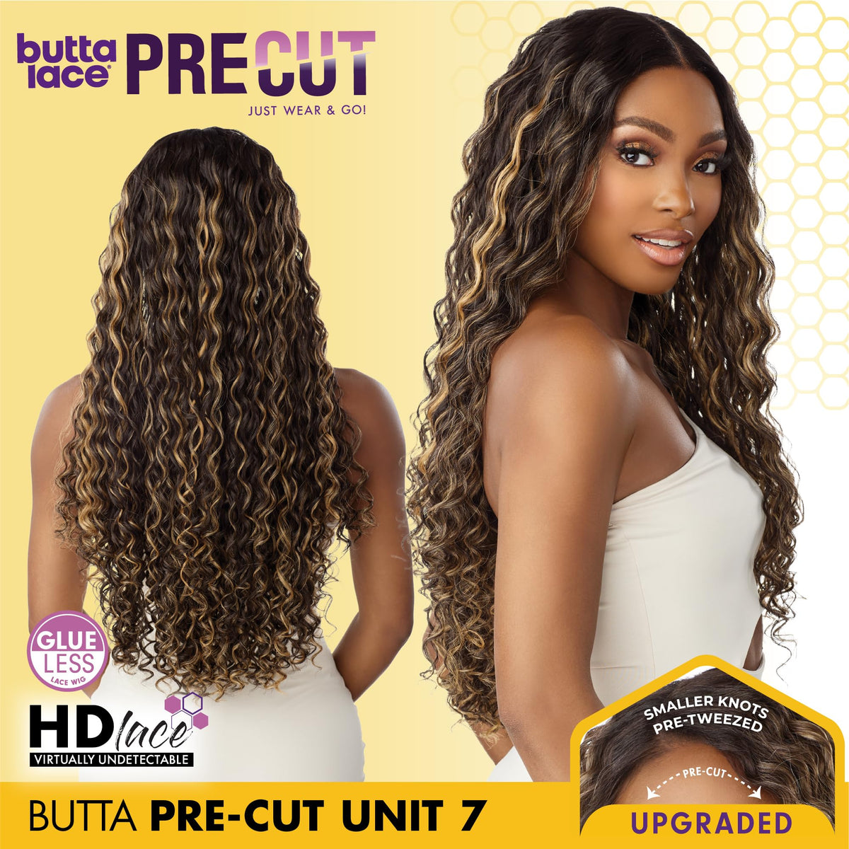 Sensationnel Butta Lace Precut Wig-Unit 7, TH2/27