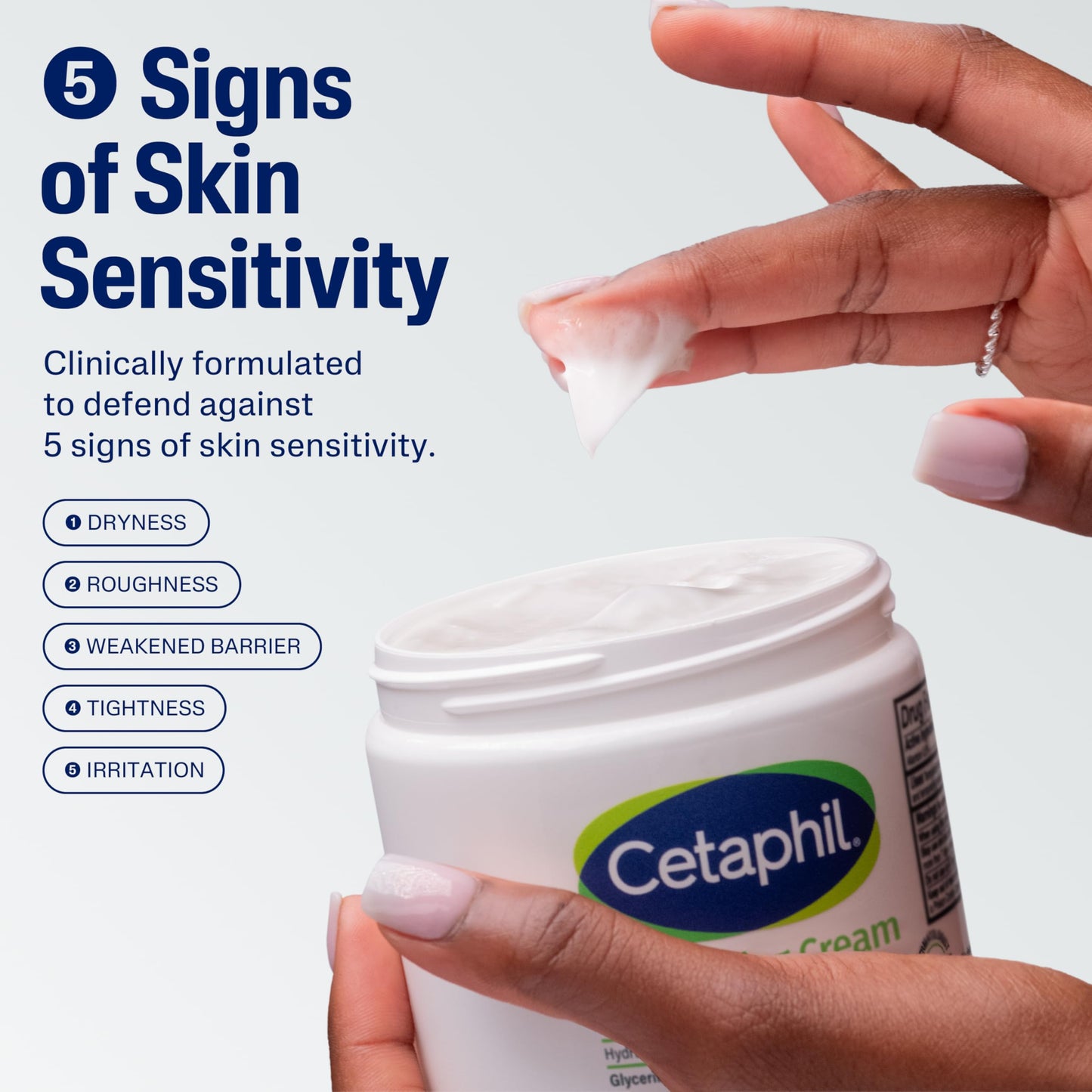 Cetaphil Face & Body Moisturizer, Hydrating Moisturizing Cream for Dry to Very Dry, Sensitive Skin, NEW 16 oz 2 Pack, Fragrance Free, Non-Comedogenic Beauty & Personal Care Cetaphil