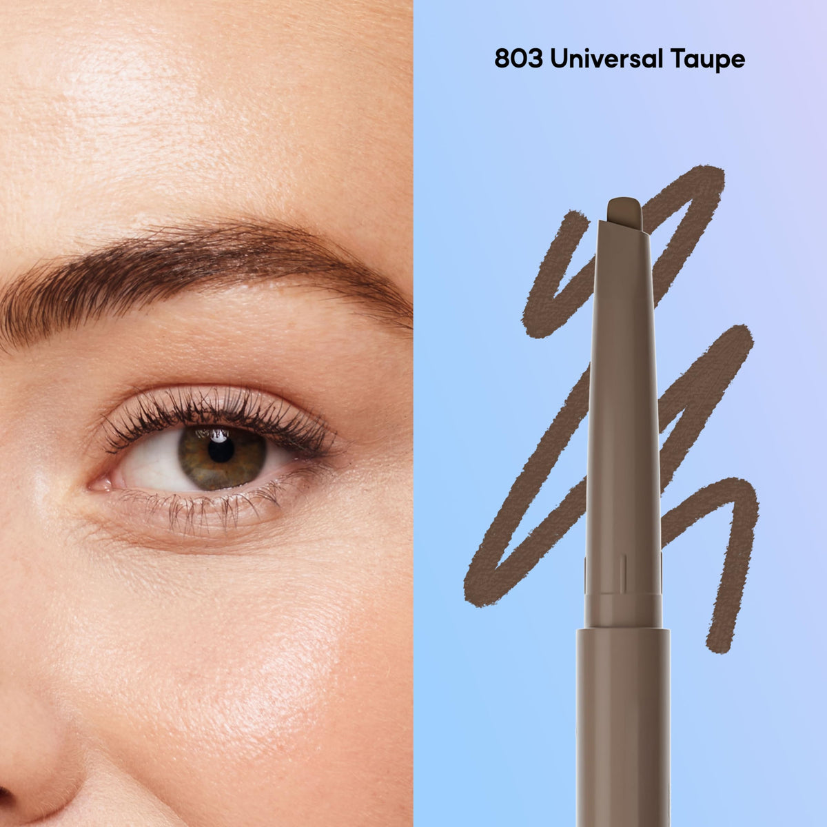 Almay Brow Pencil with Spoolie Brush, 803 Universal Taupe