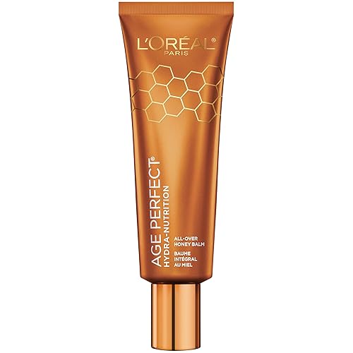 L'Oreal Paris Skincare Age Perfect Hydra-Nutrition All-Over Balm with Manuka Honey Extract and Nurturing Oils, to Soothe and Rescue Dry Skin, Paraben Beauty & Personal Care L'Oreal Paris