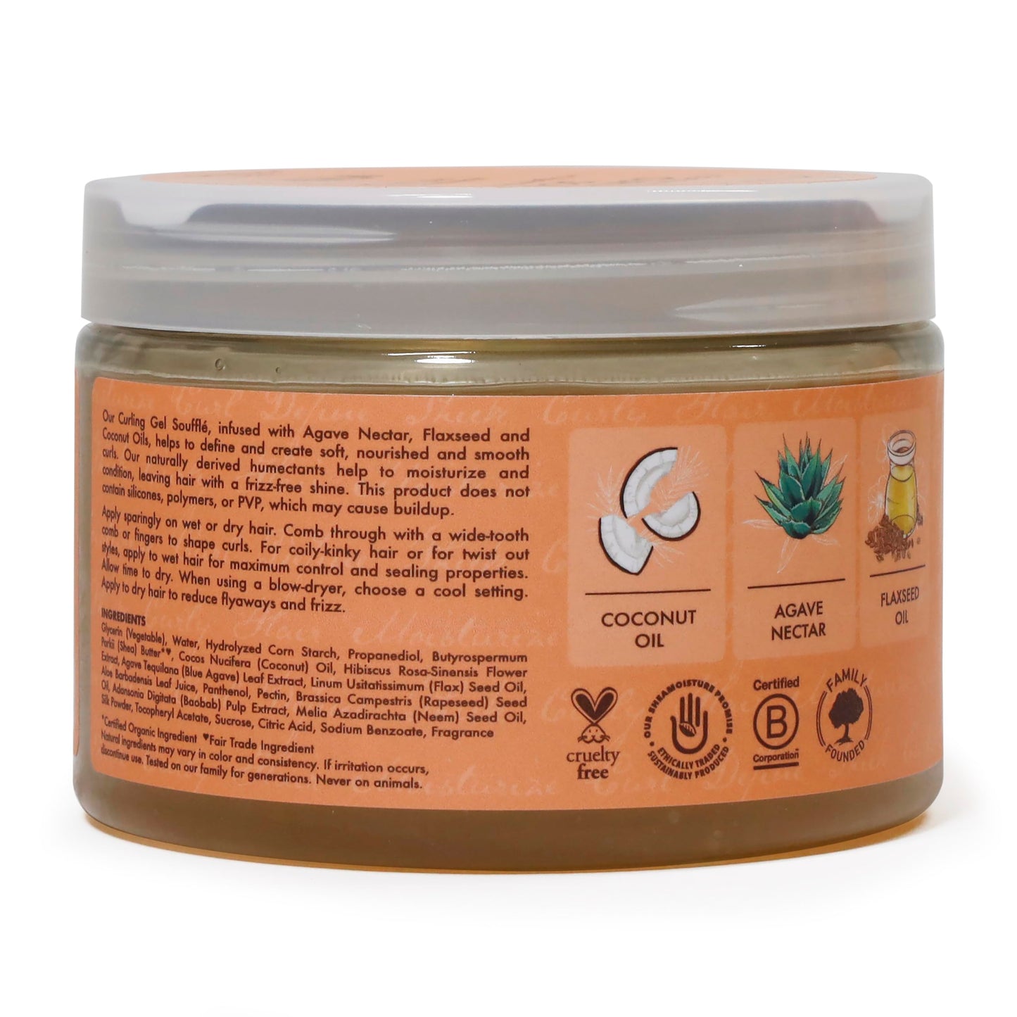 Shea Moisture Coconut & Hibiscus Curling Gel Souffle, 12 Ounce Beauty & Personal Care Shea Moisture