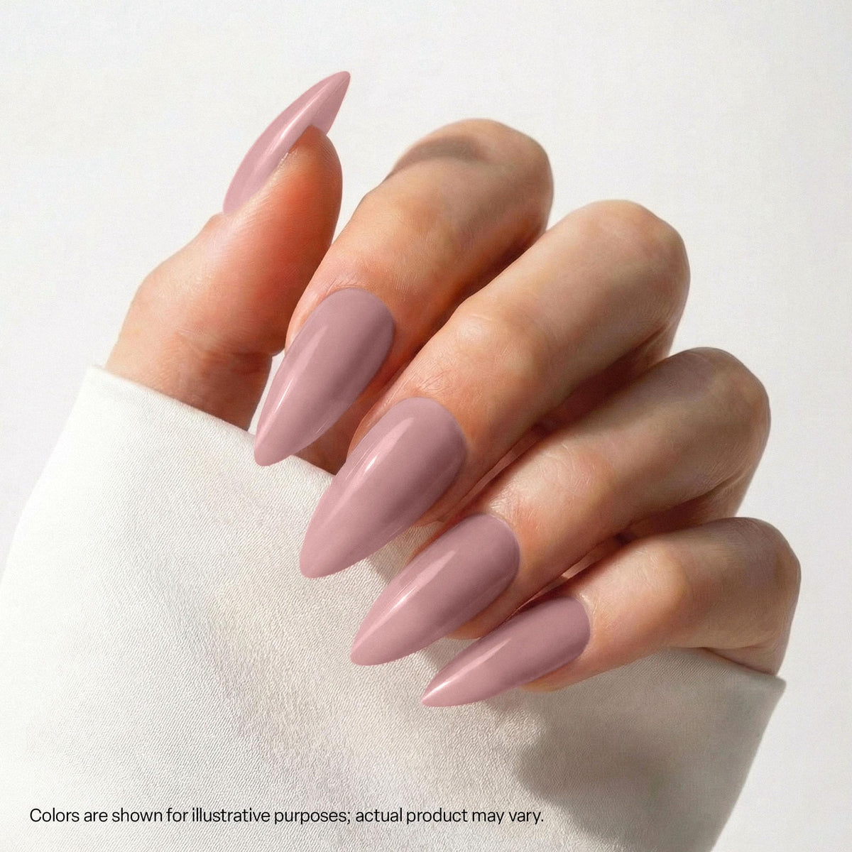 Apres Neutrals Gel-X Mia Box Of Press On Nails, 11 Sizes 00-9, Soft Gel Nail Tip Box (150pcs) (Natural Stiletto Short, 150pcs)