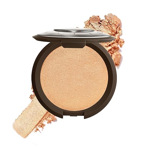 Smashbox X BECCA Shimmering Skin Perfector Pressed Highlighter | Luminous Glow + Buildable, 0.25 Ounce, Champagne Pop Beauty & Personal Care Smashbox