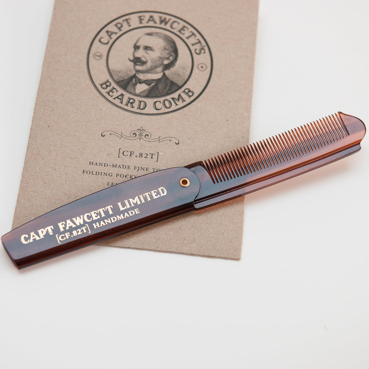 Captain Fawcett Captain Fawcett Beard Comb (82T) 300g Beauty and Personal Care CAPTAIN FAWCETT