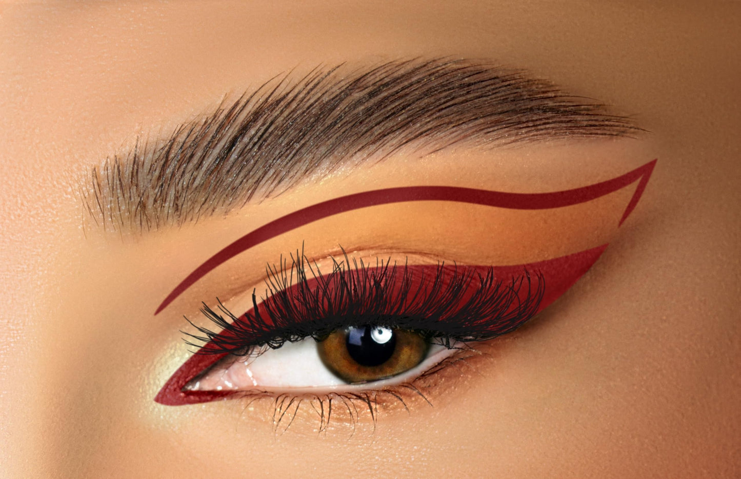 L.A. Girl Hyper Cake Liner, Flamin’ Red GPP26 Beauty & Personal Care L.A. Girl