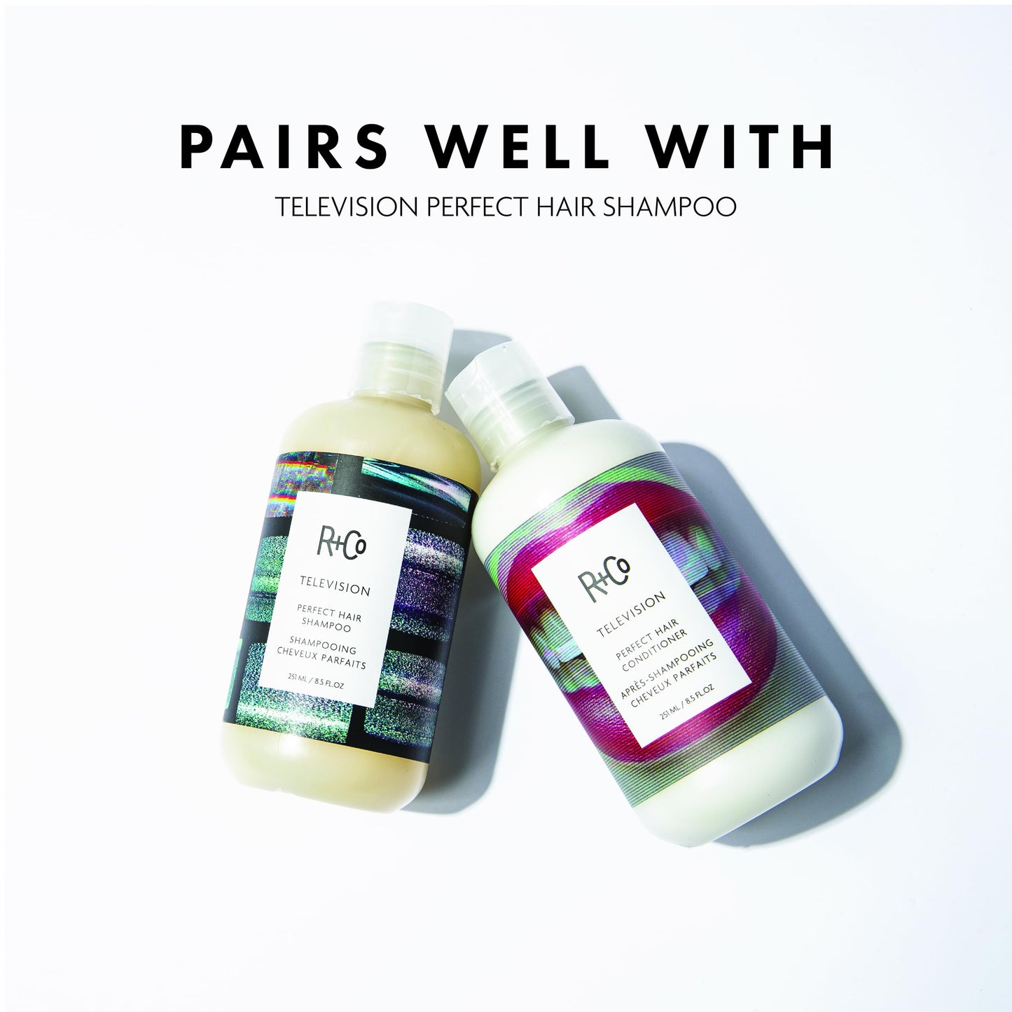 R+Co Television Perfect Hair Conditioner | Shine + Strengthening + Softening for All Hair Types | Vegan + Cruelty-Free | 8.5 Oz Beauty & Personal Care R+Co