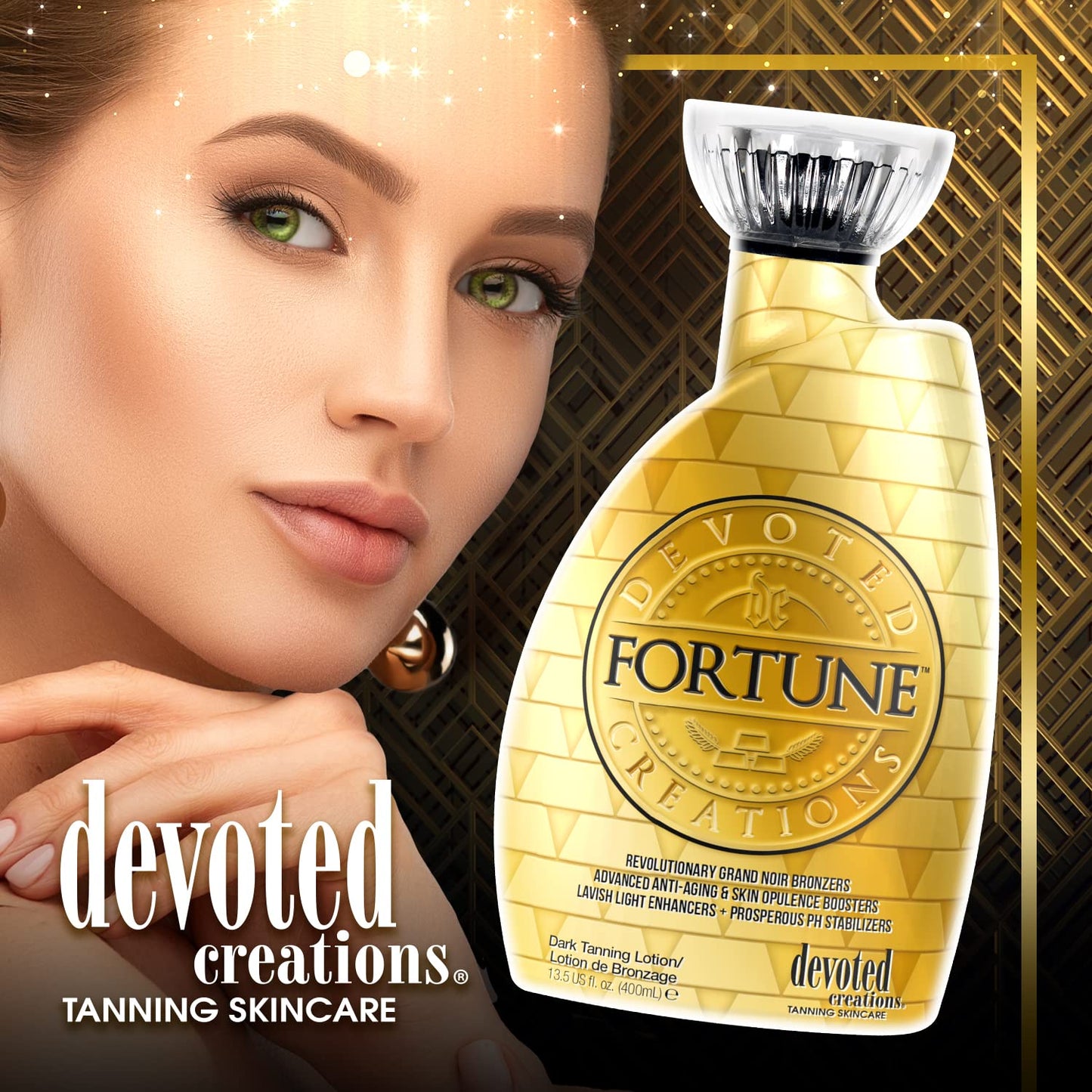 Devoted Creations Fortune Bronzer Tanning Lotion 13.5 oz Beauty & Personal Care Devoted Creations