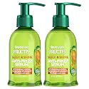 Garnier Fructis Sleek & Shine Anti-Frizz Serum, Leave-In Hair Treatment with Vegan Kera System + Argan Oil, Up to 72HR Frizz Control and Humidity Beauty & Personal Care Garnier