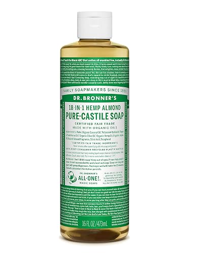Dr. Bronner's Almond Liquid Castile Soap 16 Fl Oz liquid Beauty & Personal Care Dr. Bronner's