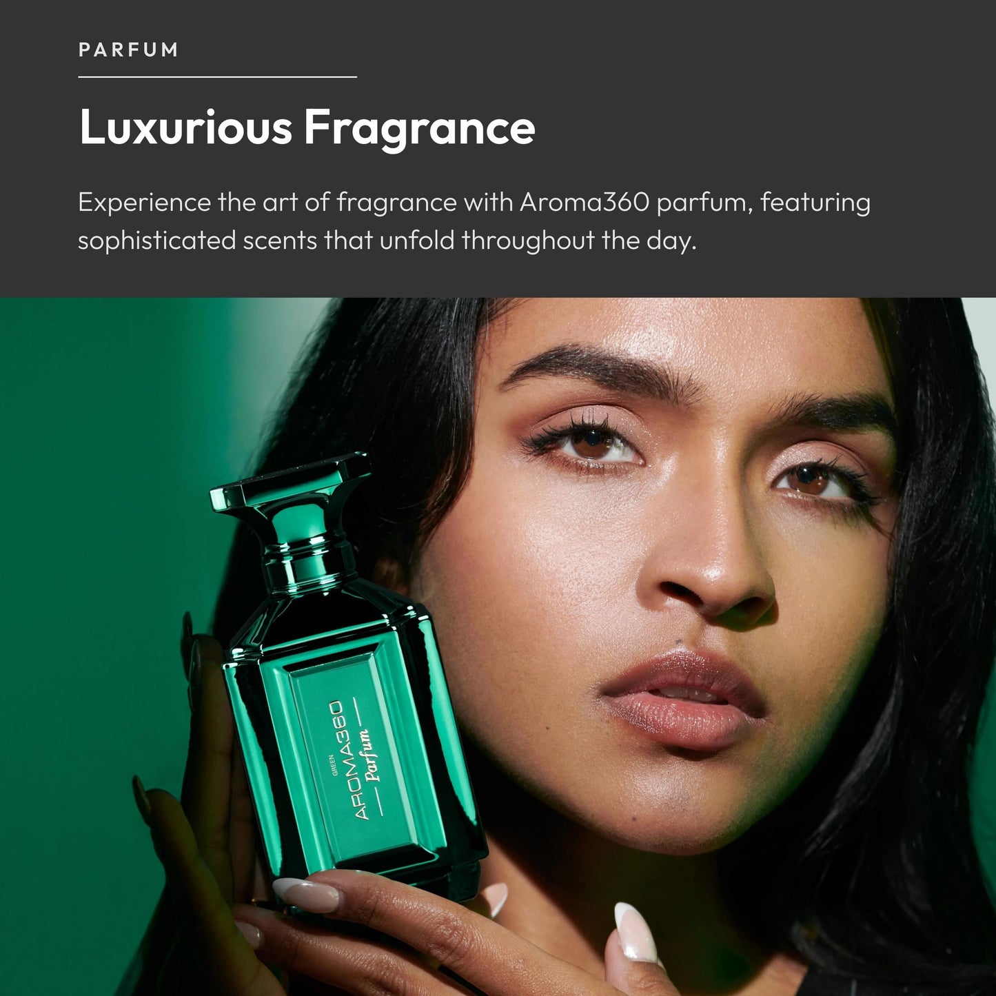 Aroma360 Women's Perfume - Luxurious Fragrance - Notes of Coconut, Bergamot & Valencia Orange - Green, 50mL/1.7 fl oz Beauty & Personal Care Aroma360