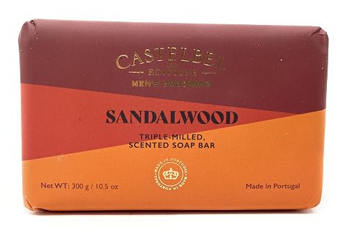 Castelbel Porto for Men Sandalwood Scented Luxury Soap, 10.5 Ounces Beauty & Personal Care Castelbel