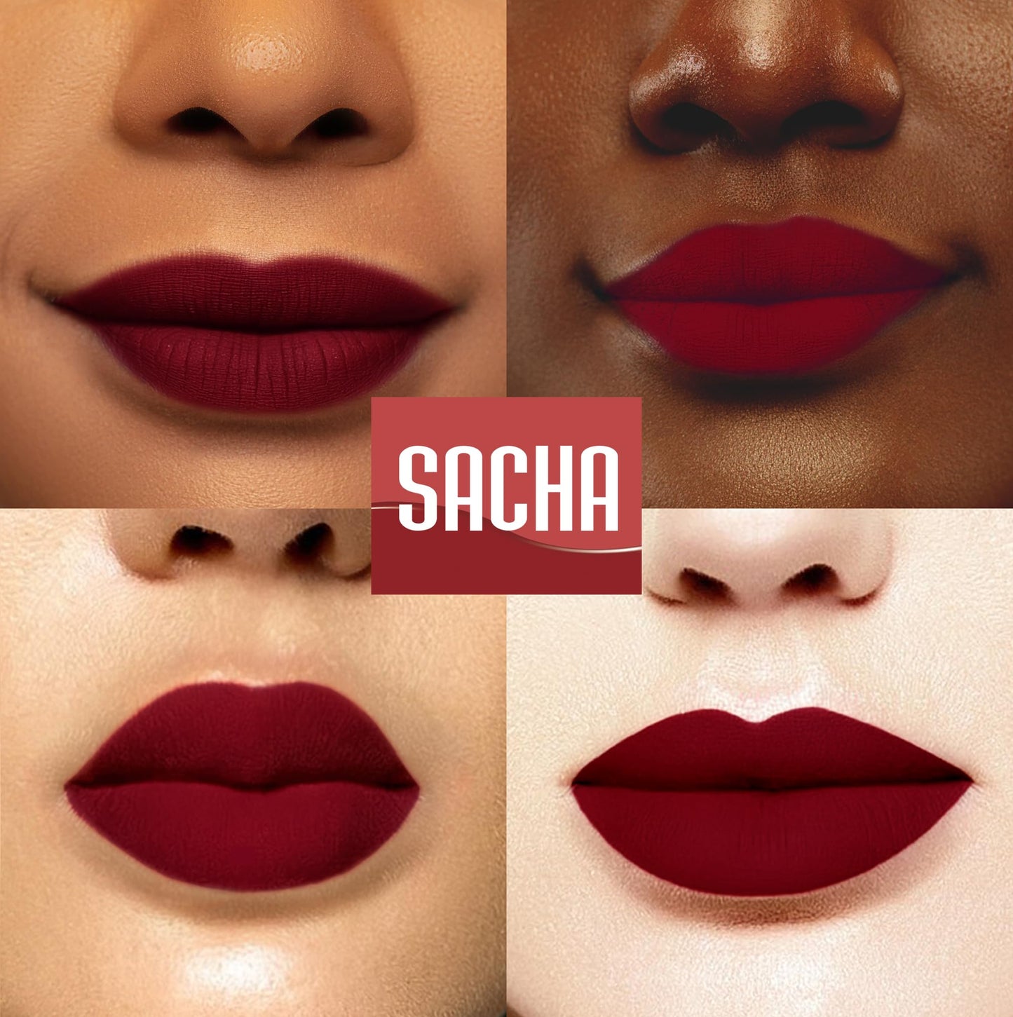 Sacha Cosmetics Intense Matte Lip Velvet Liquid Lipstick, Long-Lasting Velvet Matte Finish, 0.2 fl oz Pass The Money Beauty & Personal Care Sacha Cosmetics
