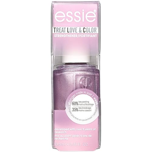 essie Treat Love & Color Nail Polish For Normal To Dry/Brittle Nails, Laced Up Lilac, 0.46 fl. oz. Beauty & Personal Care essie
